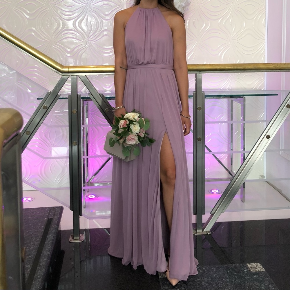 Mauve Bridesmaid Dress